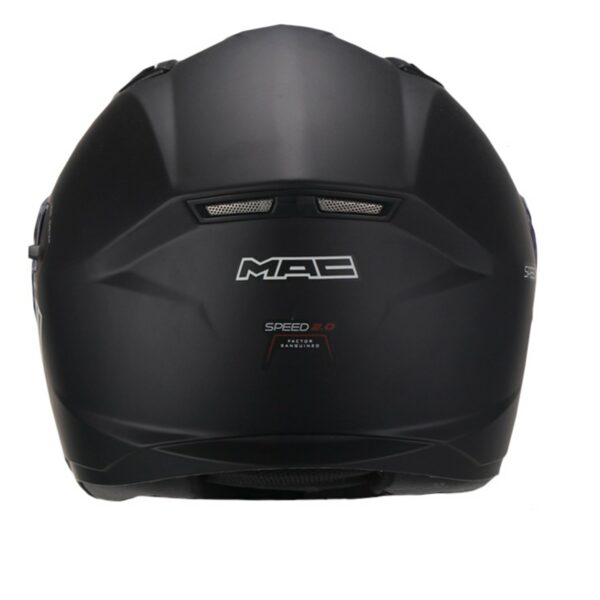 Casco Mac SPEED 2.0 SOLID MATT BLACK - Image 4