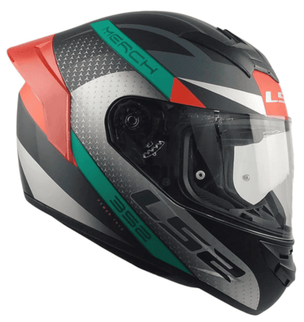 Casco Integral Moto Ls2 352 Rookie Merch Mate - Image 3