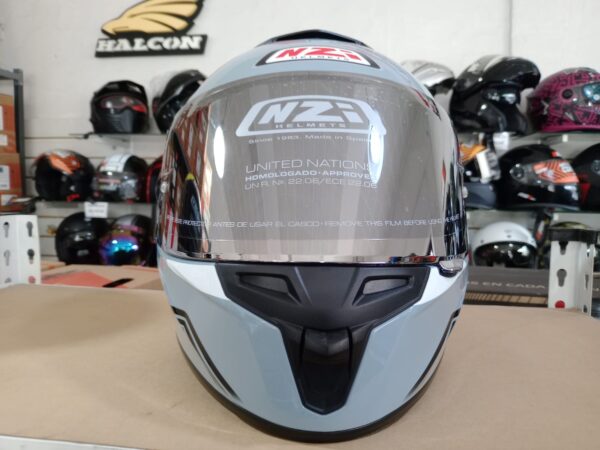 Casco Integral NZI Trendy 3 Nouveau Grey Brillante - Image 4