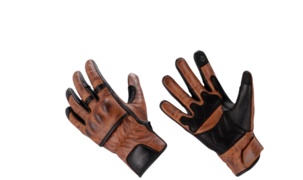Guantes Moto Cuero De Cabra Protecciones Aj74 Custon - Image 3