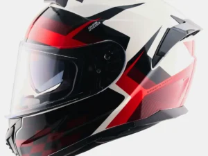 casco integral doble visor Vertigo Zap Volt Alliance rojo
